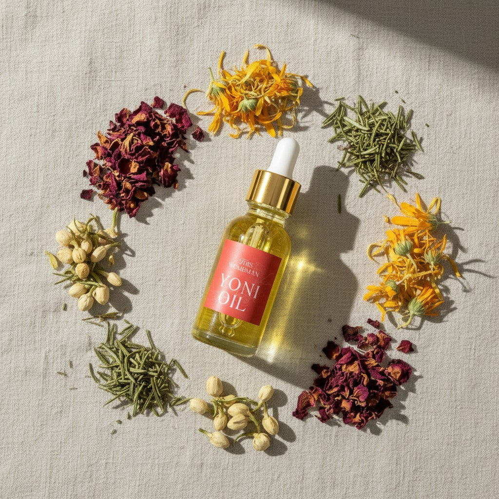 Hydrating Yoni Oil for Vaginal & Vulva Health