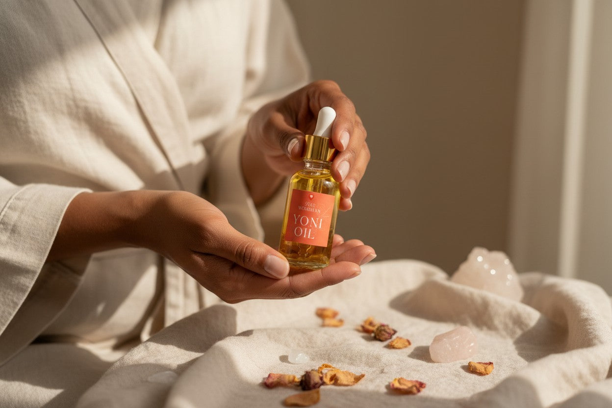 Hydrating Yoni Oil for Vaginal & Vulva Health