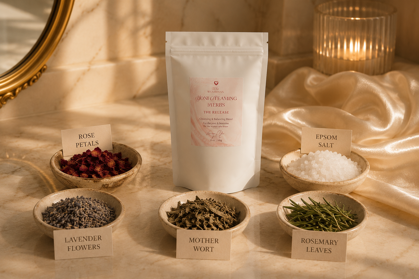 Yoni Steaming Herbs: The Release